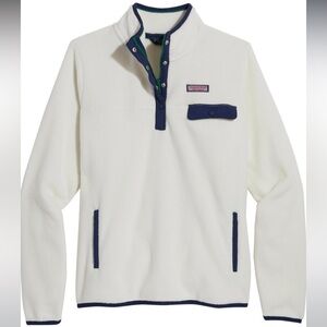 NWOT Vineyard Vines Women’s Harbor Fleece Quarter Snap